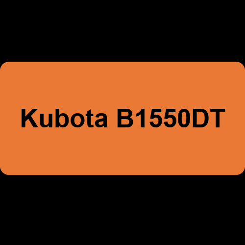 Kubota B1550DT